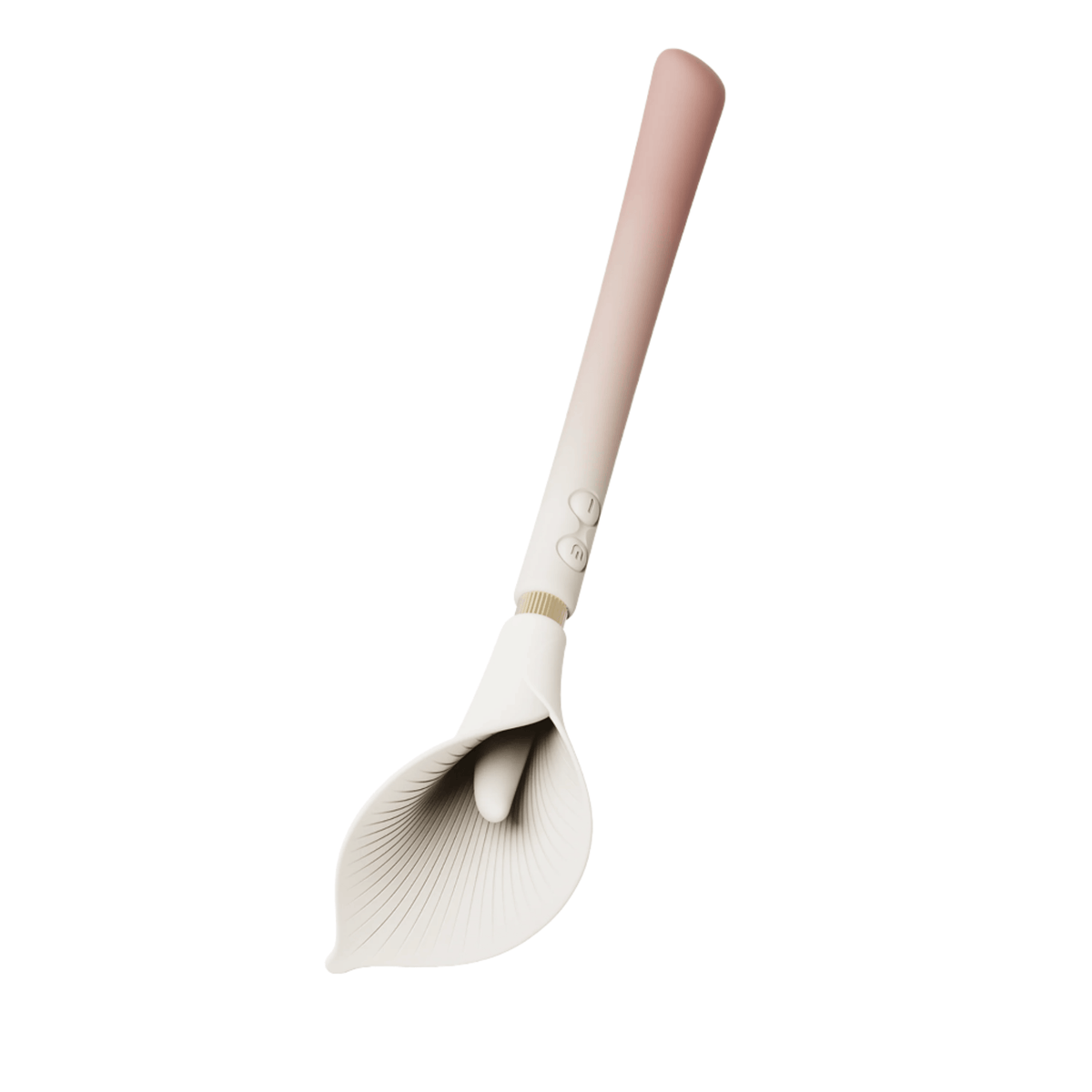 Calla Dual Head Precision Wand Massager designed to resemble a Calla Lily for personal massage and relaxation.