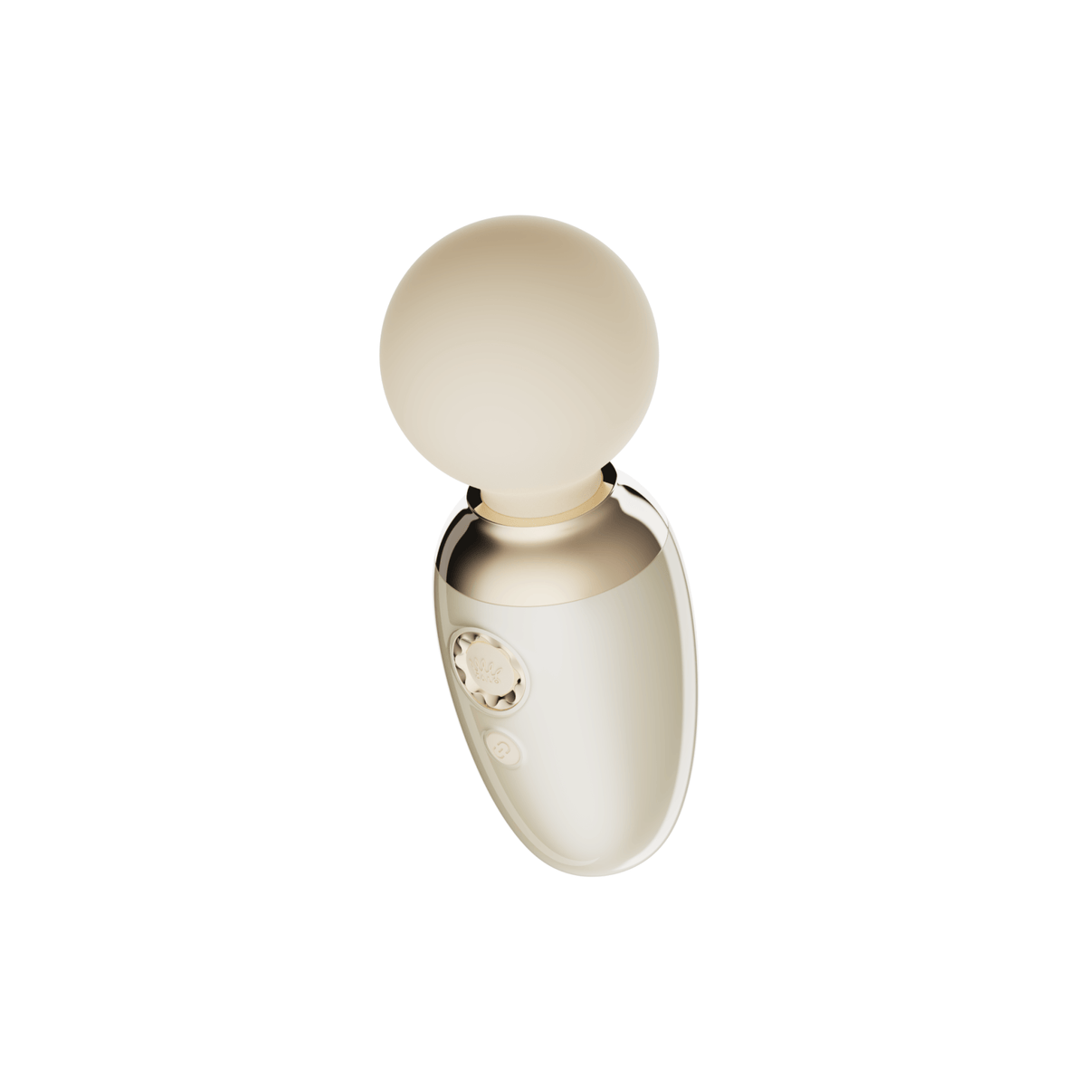 Ava Smart Compact Wand Massager App Control with soft spherical head and user-friendly design.
