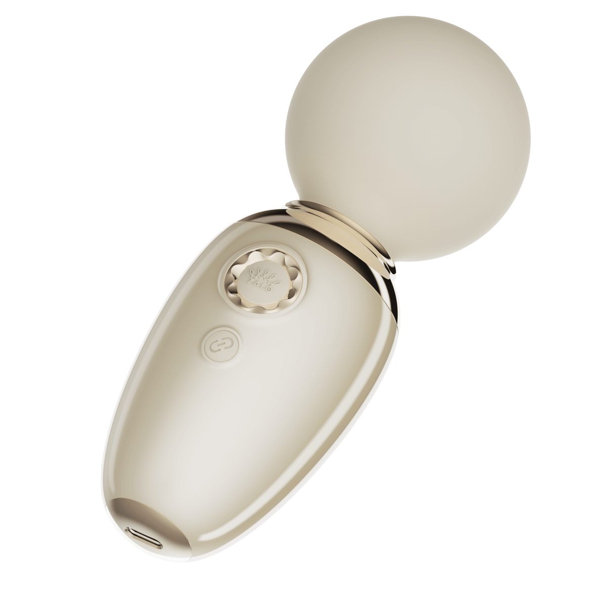 Ava Smart Compact Wand Massager App Control with soft ball head and ergonomic design.