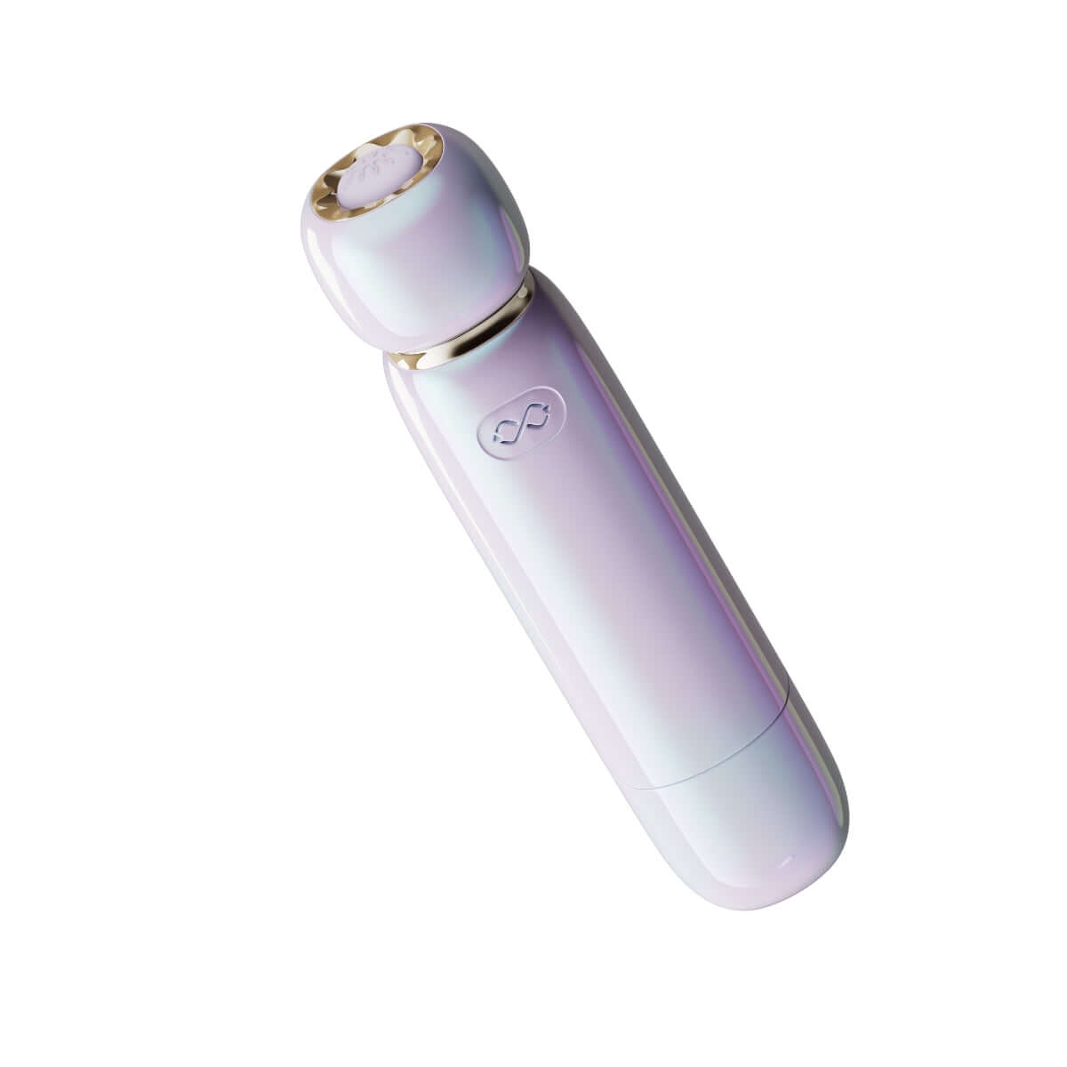 Lia Lipstick Air Pulse Massager in sleek design, showcasing a compact and elegant beauty device.