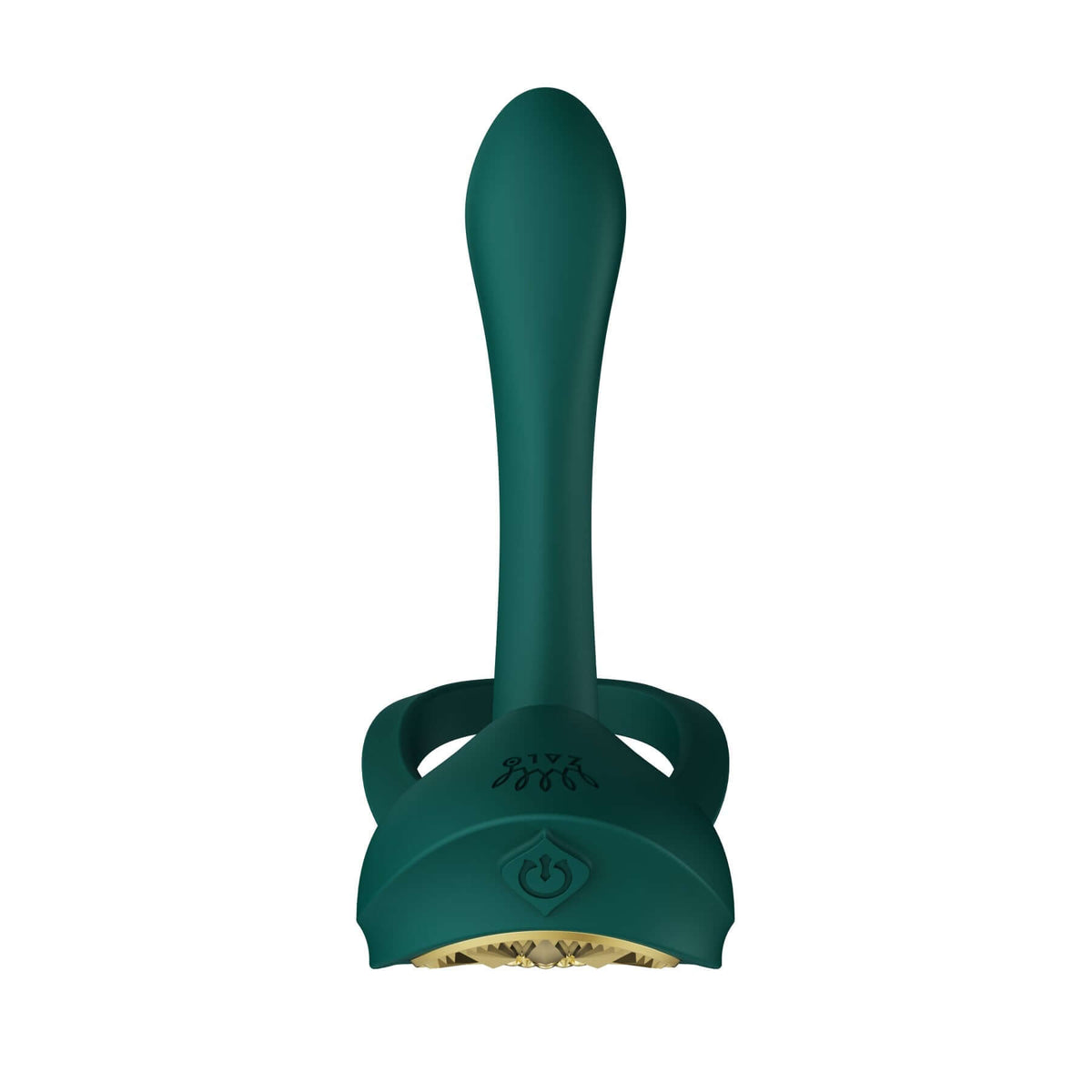 Bayek Smart Dual Stimulation Couples Ring App Control in teal color, designed for enhanced couples intimacy.
