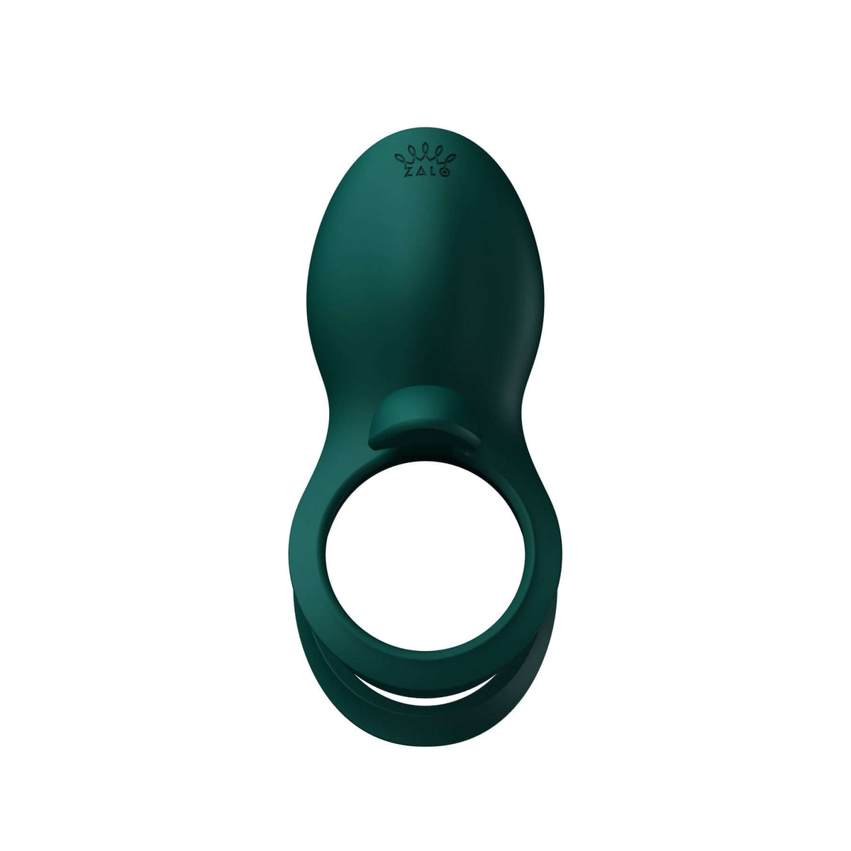 Bayek Smart Dual Stimulation Couples Ring App Control in deep green, designed for enhanced intimacy and connectivity.