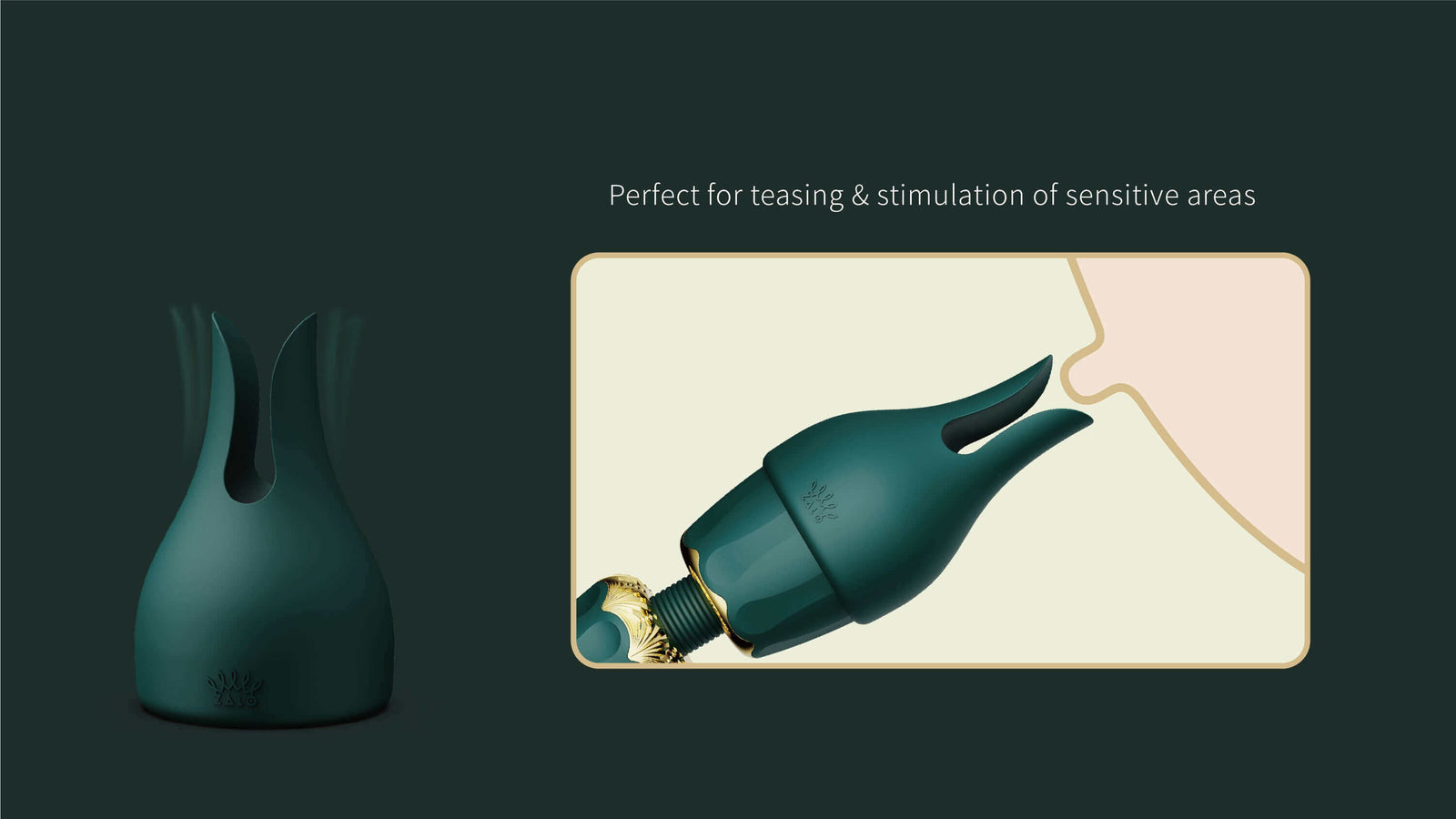 Zalo Kyro Wand Vibrator 3 ZALO Kyro Wand Vibrator mit DirectPower™ 2.0, kraftvollen Vibrationen, Massagekopf und Zubehör für Ganzkörper-, Klitoris- und G-Punkt-Stimulation. Exklusive bei RaiX Shop Konstanz kaufen
