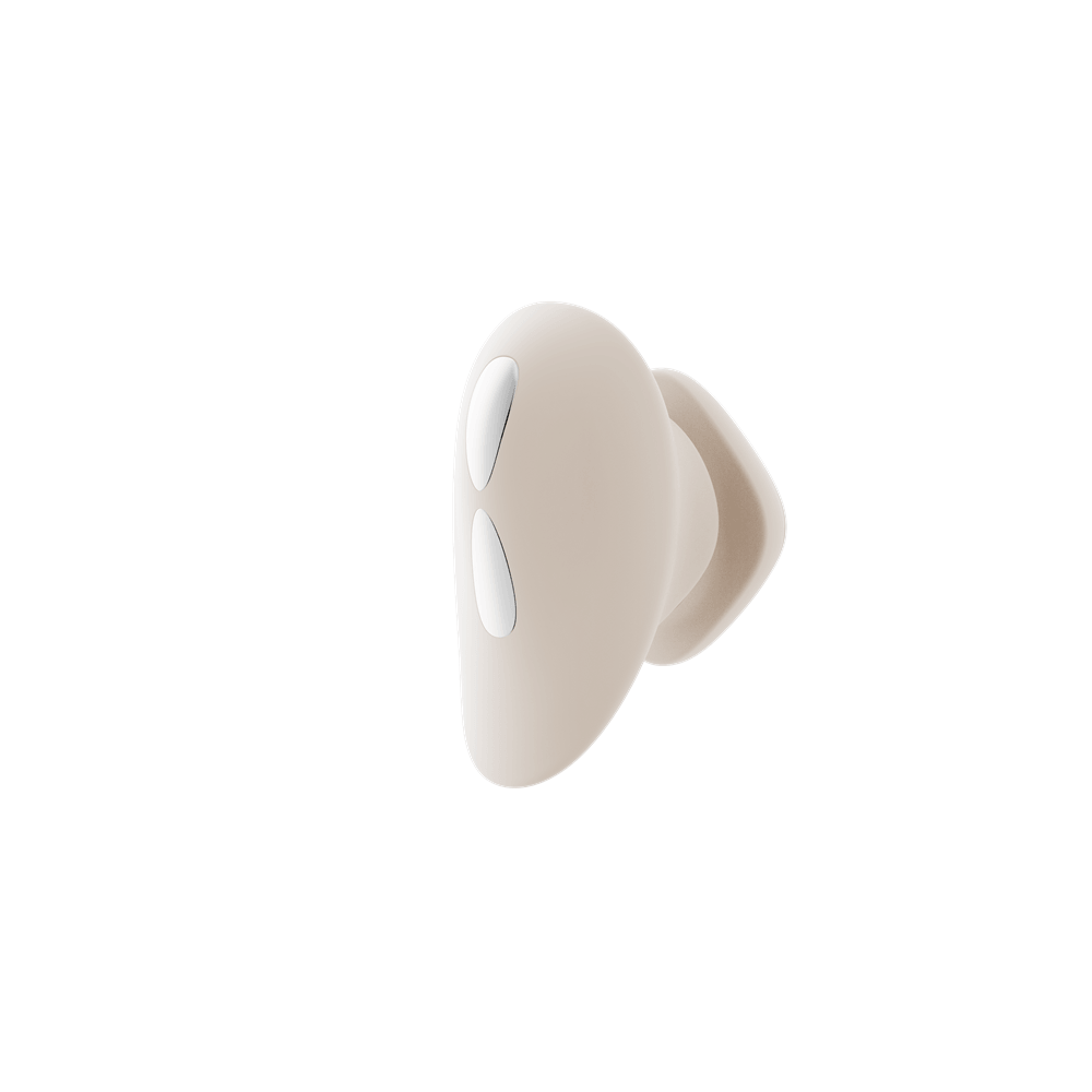 Deya Wearable Smart Dual Vibrator with App Control side view on a white background.