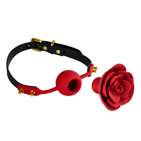 ZALO Rose Ball Gag